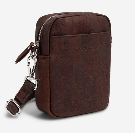 Natural Cork Crossbody Pouch, Eco-Friendly Product, Plastic-Free